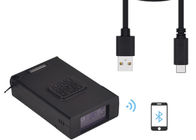 2D Mini Bluetooth Barcode Scanner Nirkabel Untuk IOS Android Ponsel Pintar Tablet