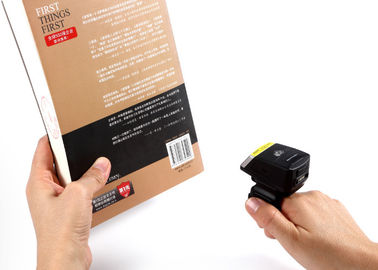 Bluetooth Ring Data Collector Scanner Reader Untuk Transport Express / Retail Shop / Parking