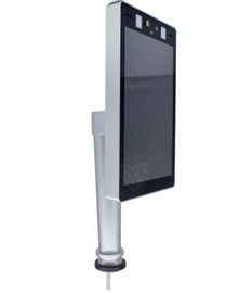 Termometer Inframerah Pengenalan Wajah Termal Jaringan Tablet Kamera Layar LCD 8 Inch