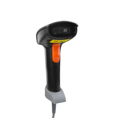 Pemindai Kode Batang Genggam 1D 2D Berkabel Pembaca Kode Qr USB Portabel