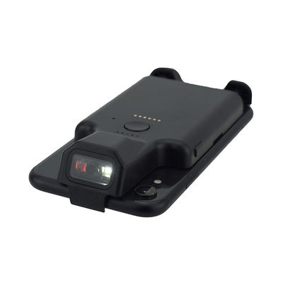 Ponsel cadangan ponsel bebas genggam Klip Belakang 2D QR barcode reader scanner PDA untuk smartphone