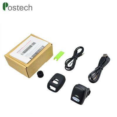 FS03 Mini Qr Code Wearable Bluetooth 2D Barcode Scanner Pemindai Cincin Jari