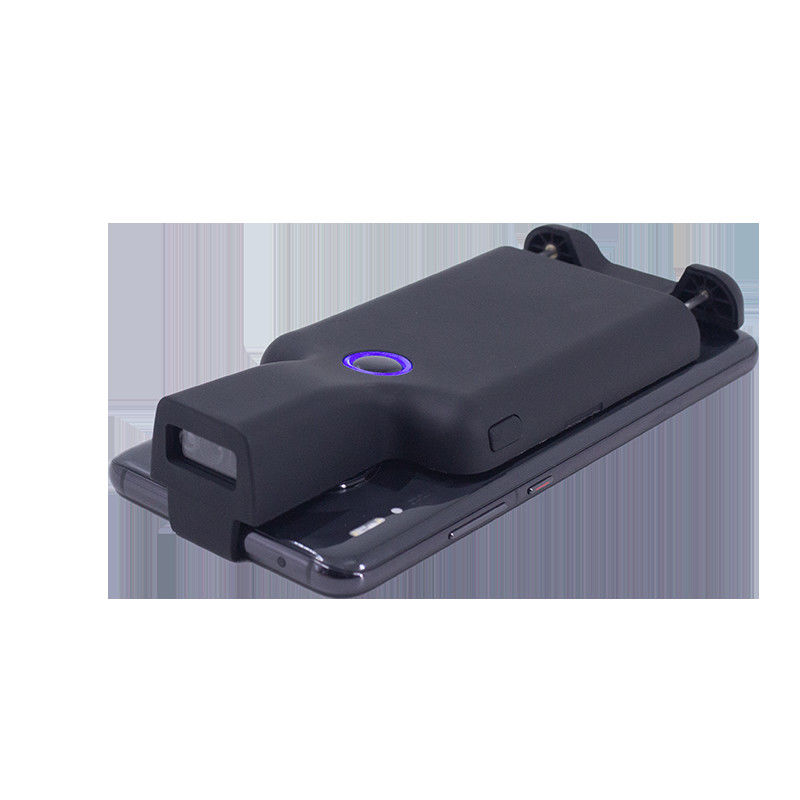 Ponsel cadangan ponsel bebas genggam Klip Belakang 2D QR barcode reader scanner PDA untuk smartphone
